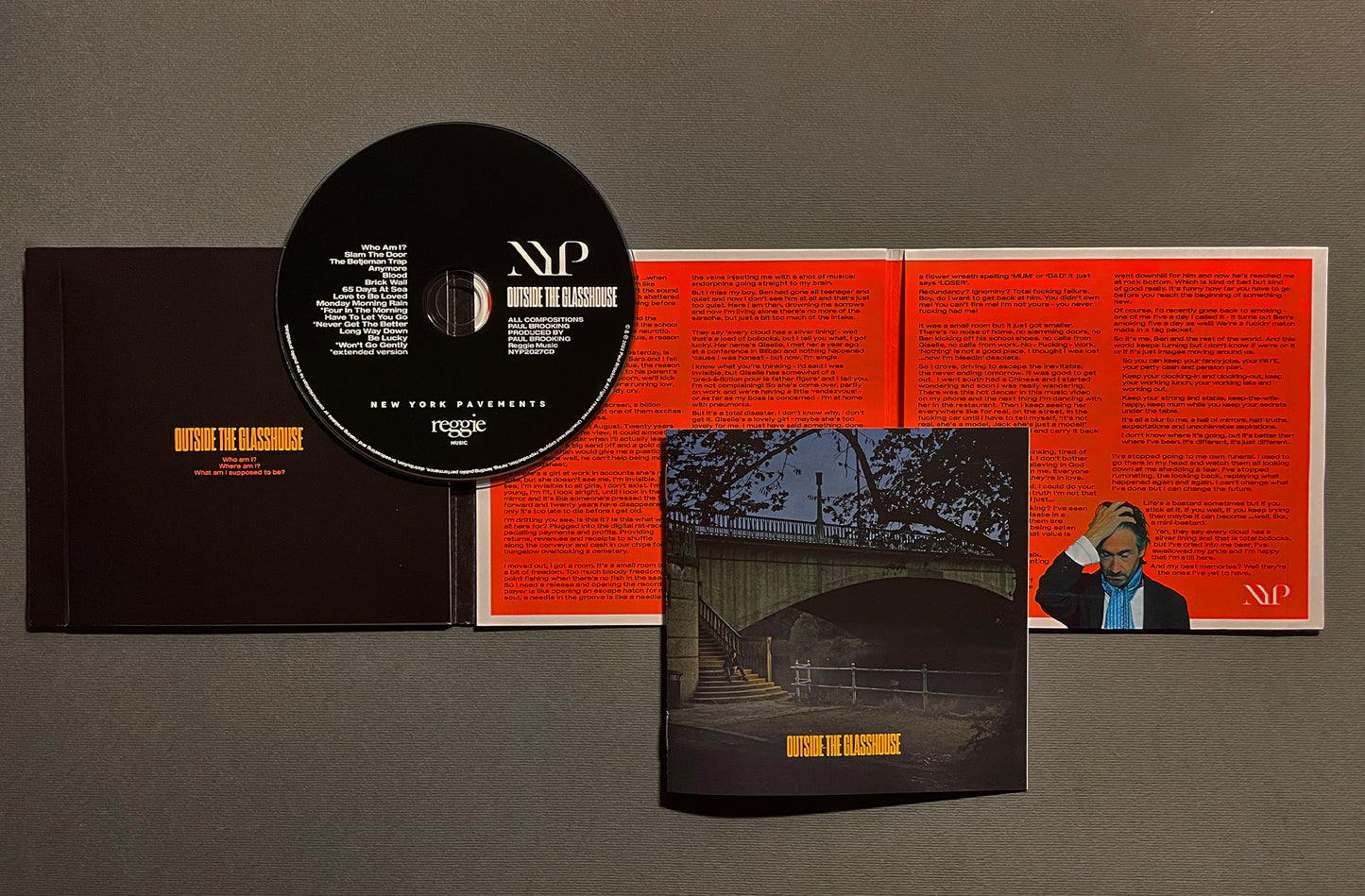 Outside The Glasshouse CD Album - OUT OF STOCK -